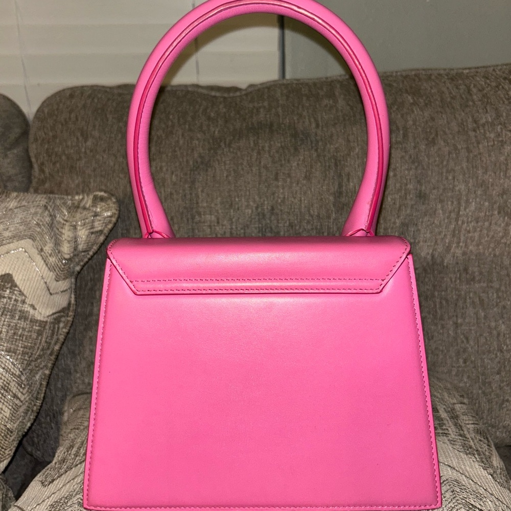Jacquemus Vibrant Pink Mini Bag - Picture 2 of 7